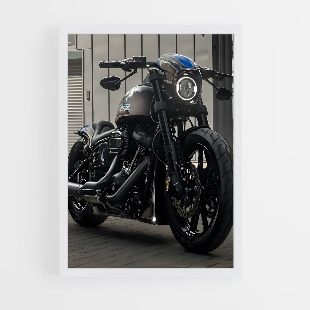 Poster élégant de Low Rider S – affiche Harley-Davidson (vue 3)